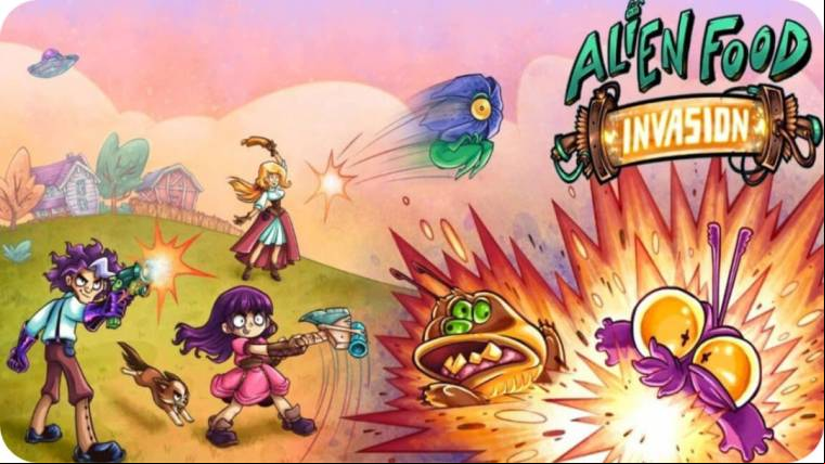 Alien Food Invasion Mod Apk
