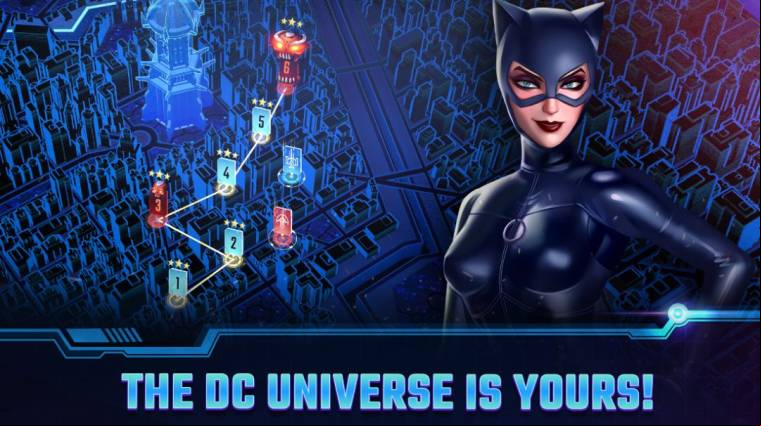 Match Three Puzzles In DC Heroes _ Villains APK